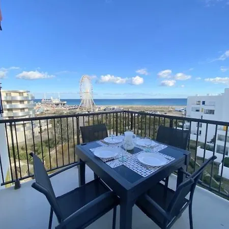 Cosy Avec Tres Belle Vue Sur La Et Parking Prive 4gp162 Apartment Le Barcares